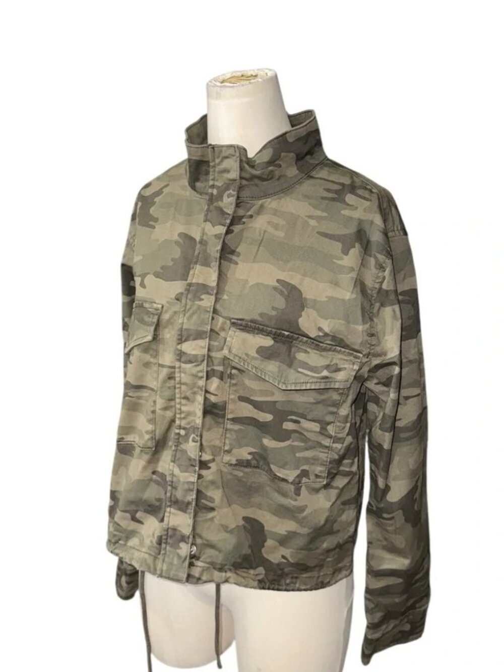 Sanctuary Camouflage Military Jacket Women's L